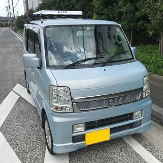 エブリイワゴン PZターボスペシャル 95057km　キャンプに...