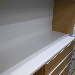 松田家具 3面食器棚 レンジボード 117cm×43cm×200cm 0914-01