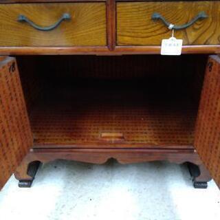 李朝家具　アンティークキャビネット　未使用品　57×40×57の画像