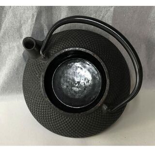e832 南部鉄器 急須 茶こし付き ミニ 鉄瓶 茶道具の画像