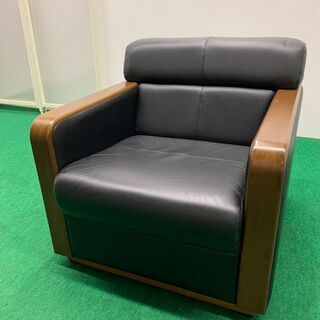 中古 コクヨ W730 応接シングルソファー ４点セット 2016年製の画像
