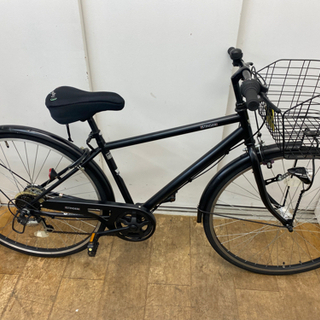 N019★黒色・２７インチ普通自転車★防犯登録料込
