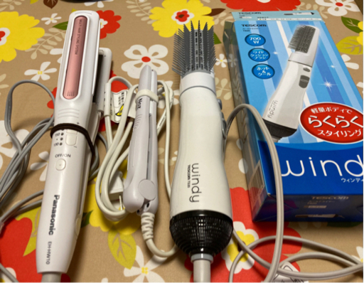 お値打ち　美品　くるくる1  アイロン2