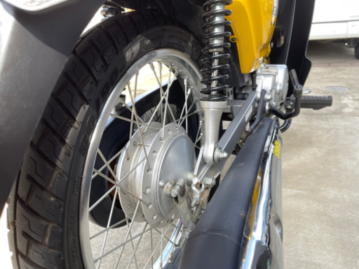 商談中】ホンダクロスカブ110cc 黄色　ワンオーナー車　5,250km