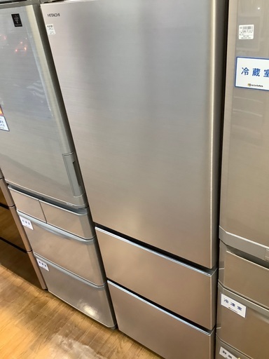 【昨年モデル】3ドア冷蔵庫 HITACHI 2020年製 375L