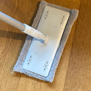 muji フローリングモップセットの画像