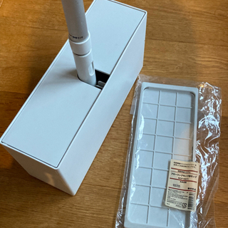 muji フローリングモップセットの画像