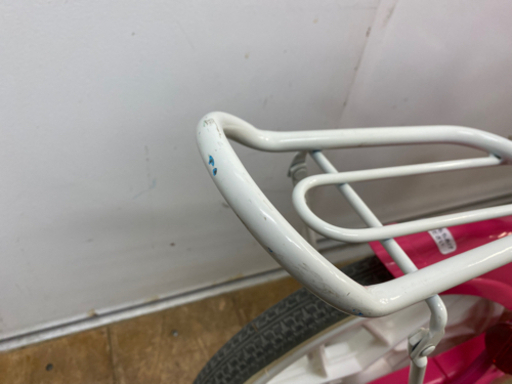 N020★ブリヂストン製★マゼンタ色・子供自転車★防犯登録料込