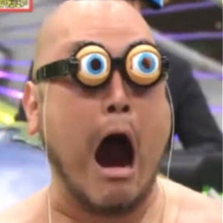 ハロウィン クレイジーアイズ ハリウッドザコシショウ眼鏡の画像