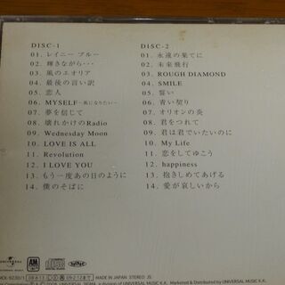  SINGLES BEST  徳永英明 の画像