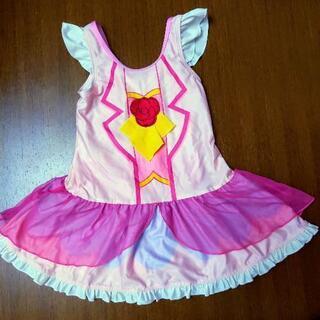 美品 120サイズ プリキュア水着 なりきり