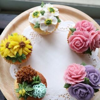 餡フラワーケーキ教室