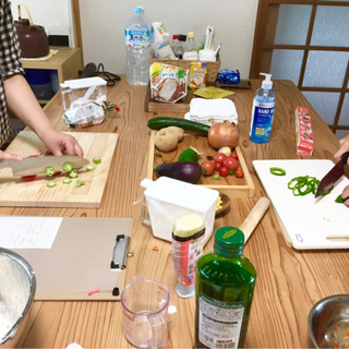 単発3.500円♪ 初心者向け♡家庭お料理教室🍅🍆🌽✨の画像