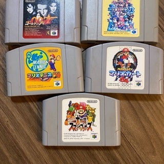 Nintendo64本体、ソフト5本