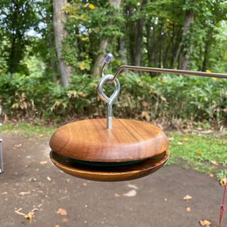 【蚊取り線香ホルダー】　アカシア　キャンプ　ハンドメイド