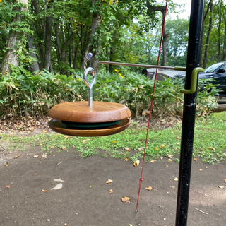 【蚊取り線香ホルダー】　アカシア　キャンプ　ハンドメイドの画像