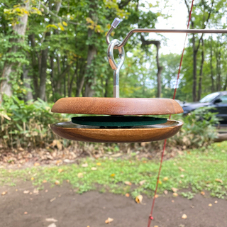 【蚊取り線香ホルダー】　アカシア　キャンプ　ハンドメイドの画像