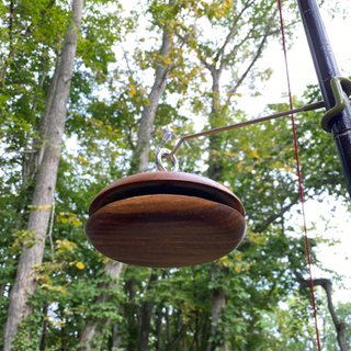 【蚊取り線香ホルダー】　アカシア　キャンプ　ハンドメイドの画像