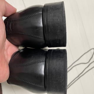 【ほぼ新品】 Hilton ヒルトン　革靴　ビジネスシューズ　レザーシューズ　26センチ　イタリア製　内羽ストレートチップ　ビブラム　Vibram ラバーソールの画像