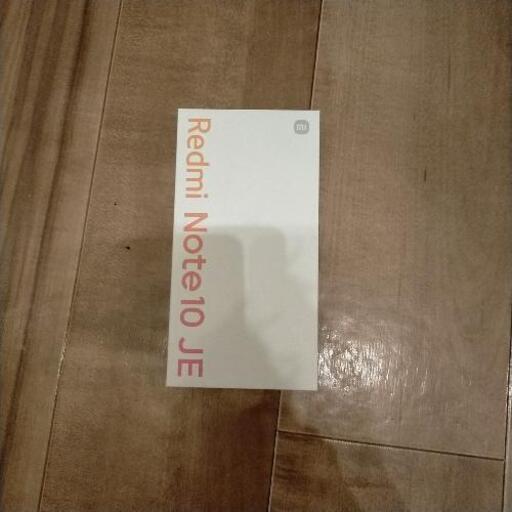 Xiaomi redmi note 10 je新品未使用 2万