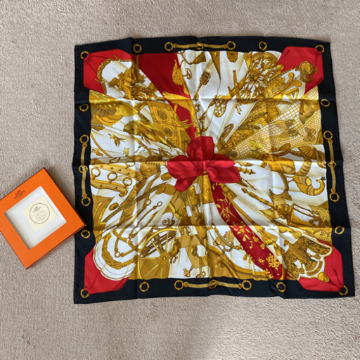 HERMES エルメス　カレ90