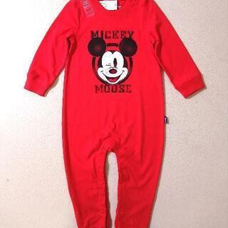 新品 babyGAP ベビーギャップ ミッキーロンパース 90c...