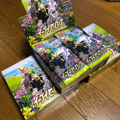 イーブイヒーローズ3箱　BOX売り