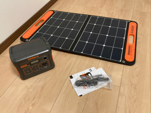 ポータブル電源\u0026ソーラーパネル