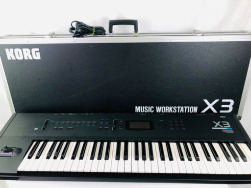 コルグ　X3 シンセサイザー　ハードケース付き　61鍵　電子キーボード　KORG