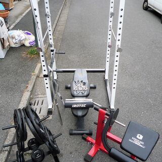 IROTEC FIGHTING IROTES FIGHTING トレーニングベンチ ダンベル パワー