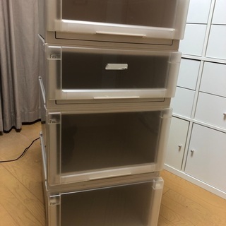 FITS フィッツ　衣装ケース　4個