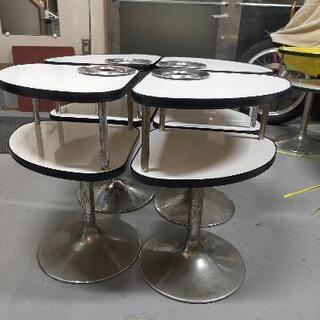 全自動麻雀卓　雀豪DOME　イス　サイドテーブルフルセットの画像