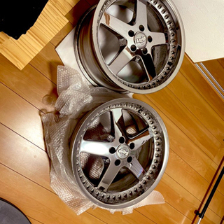 エクイップ 深リム】WORK エクイップ E05 22in 10J +52 PCD130 4本セット ポルシェ