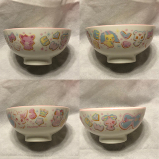 【商談成立】子ども用お茶わんとカトラリーです。ジュエルペットの好きな方に使っていただければ💕の画像