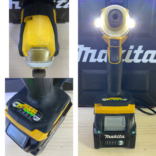 中古　 マキタ　TD001GDXFY 40V 充電式インパクトドライバー　セットの画像