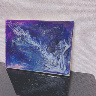 『 move on 』✨⭐️ 宇宙の流れ星を使用した流星アートになります✨✨✨の画像