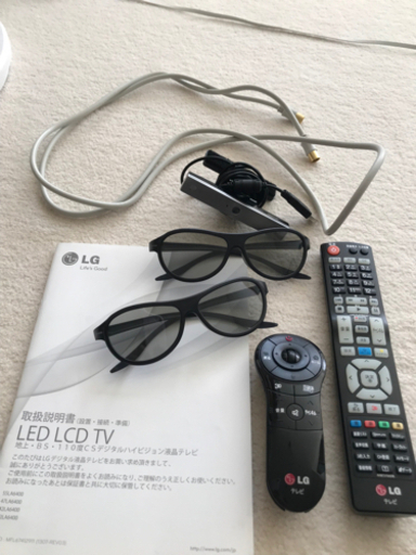 【売約済み】美品　47インチ　LGテレビ　47LA6400