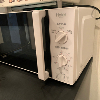 美品　2015年　Haier電子レンジ　東海、信越エリア以西