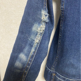 【期間限定値下げ】デニムジャケット Gジャン UNITED ARROWS green label relaxing ユナイテッドアローズグリーンレーベルリラクシング INDIGO藍染め 売り切りの画像