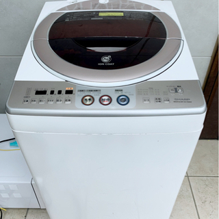 (無料) 洗濯乾燥機 洗8kg 乾4.5kg SHARP製 ヒー...