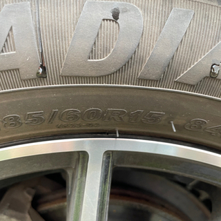 タイヤ➕ホイール　185/60R15の画像