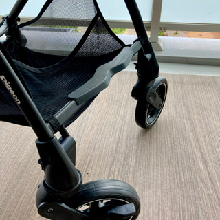 【値下げしました】Pigeon　ランフィ　ＲＡ8 ベビーカー　マニッシュブラック の画像
