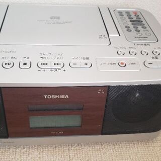 CDラジオカセットの画像