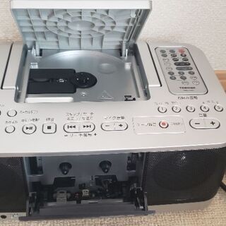 CDラジオカセットの画像