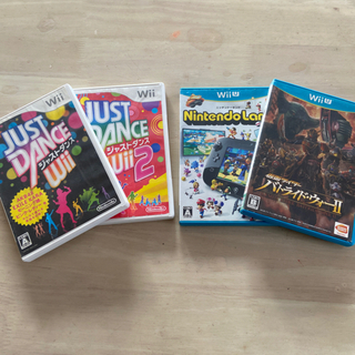 Wii、Wii U ソフト　4点セット