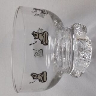 くまのバンクー  北極グラス、南極グラス２個セットの画像