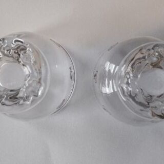 くまのバンクー  北極グラス、南極グラス２個セットの画像