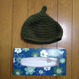 お話中 美品　どんぐり帽子　1歳〜2歳前半頃?の画像