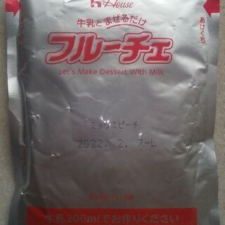 ハウス フルーチェ ミックスピーチ味