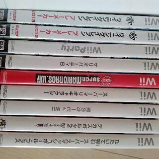 お値下げ　wii 本体セット&ゲームソフト8個付きの画像